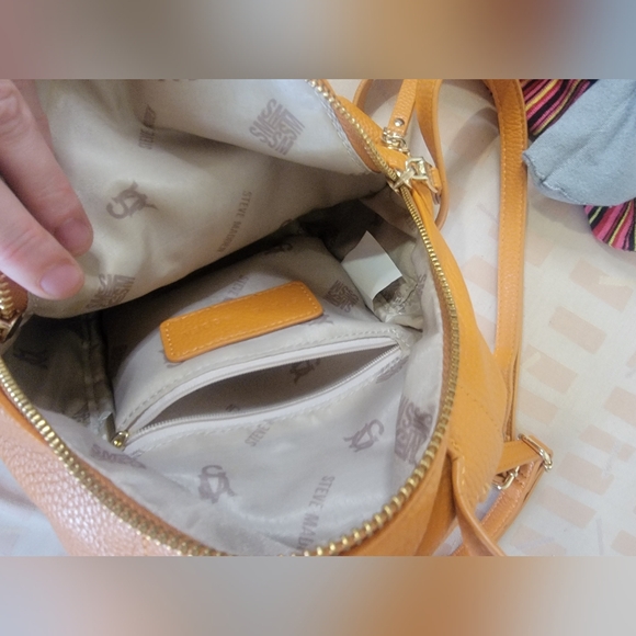 Steve Madden Faux Pebble Leather Mini Back Pack - Picture 10 of 16